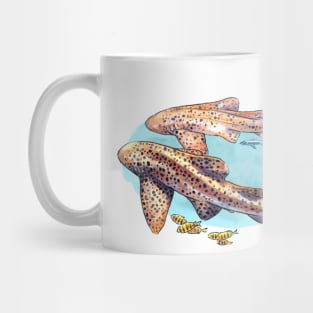 Leopard shark SCUBA Mug